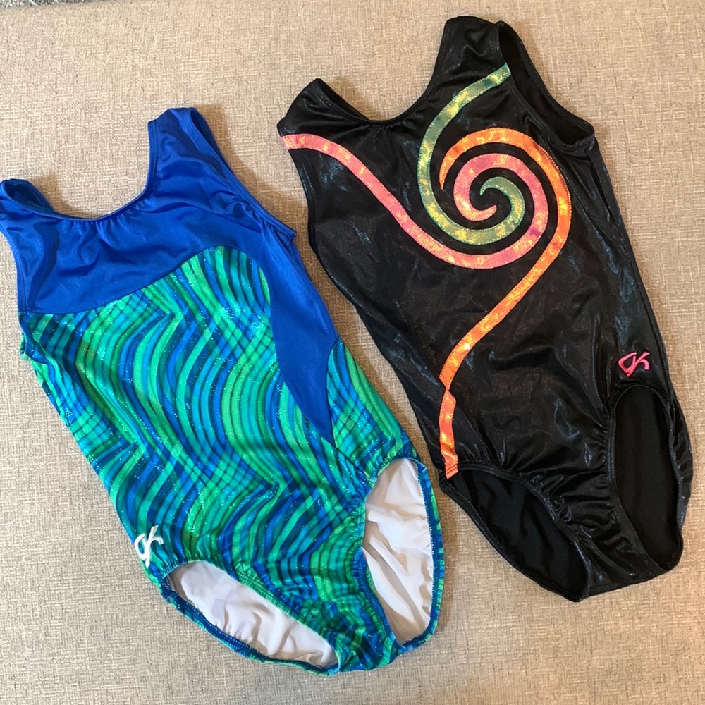 BUNDLE of 2 GK Gymnastics Leotards